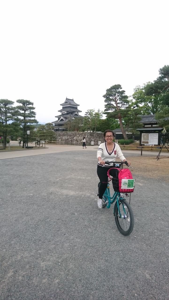 Free bike rental in Matsumoto